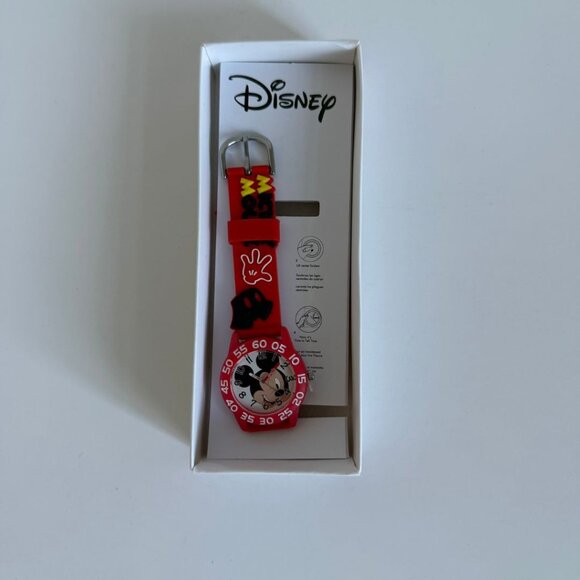 NWT - Disney Mickey Mouse Kids' Plastic Time Teacher Analog Quartz 3D - Picture 7 of 16